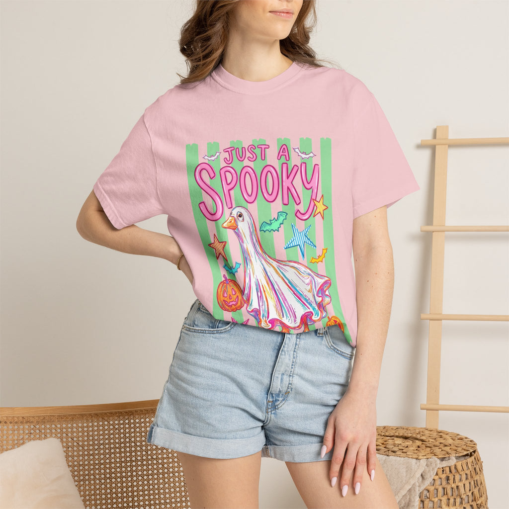 Just a Spooky Goose Halloween Tee