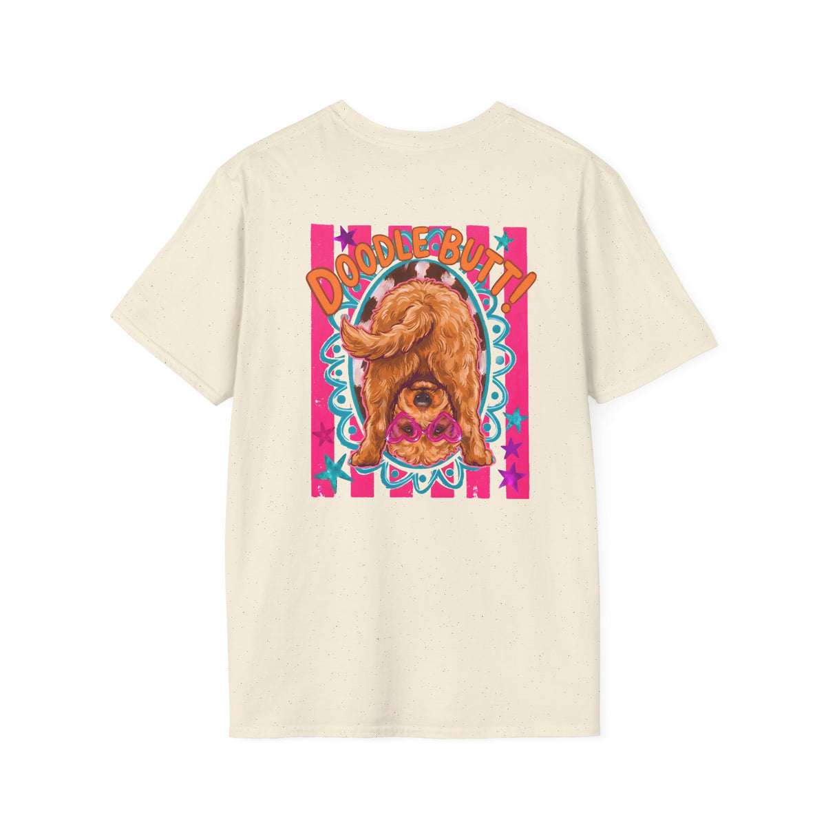 Doodlebug Retro Goldendoodle Graphic