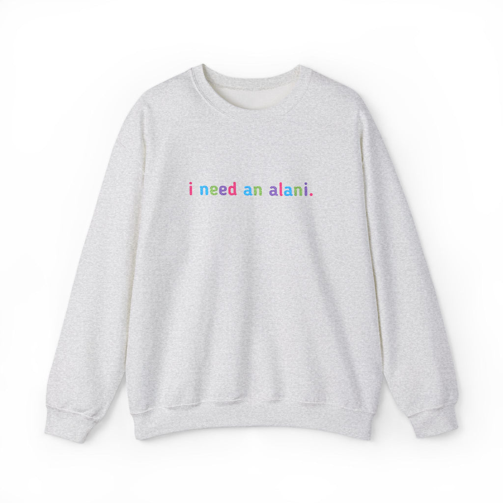 I need an alani. Embroidered Sweatshirt