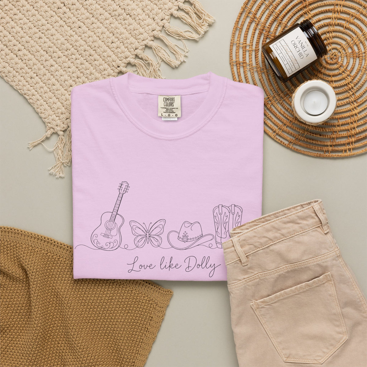 Vintage Line Art Music Tee — "I am like jazz"