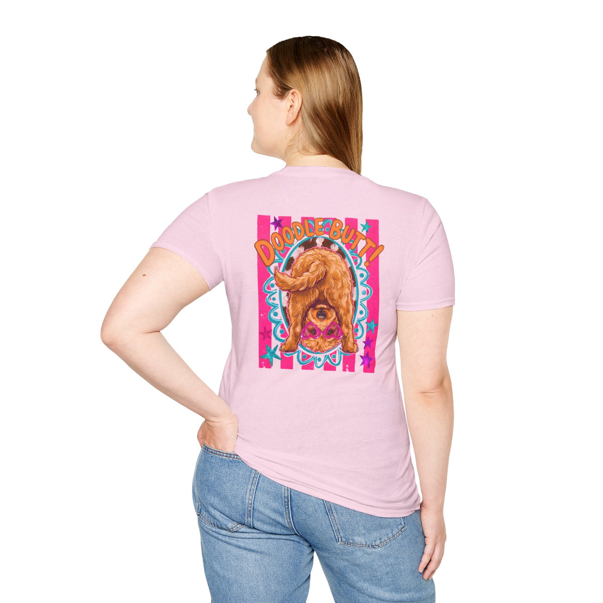 Doodlebug Retro Goldendoodle Graphic