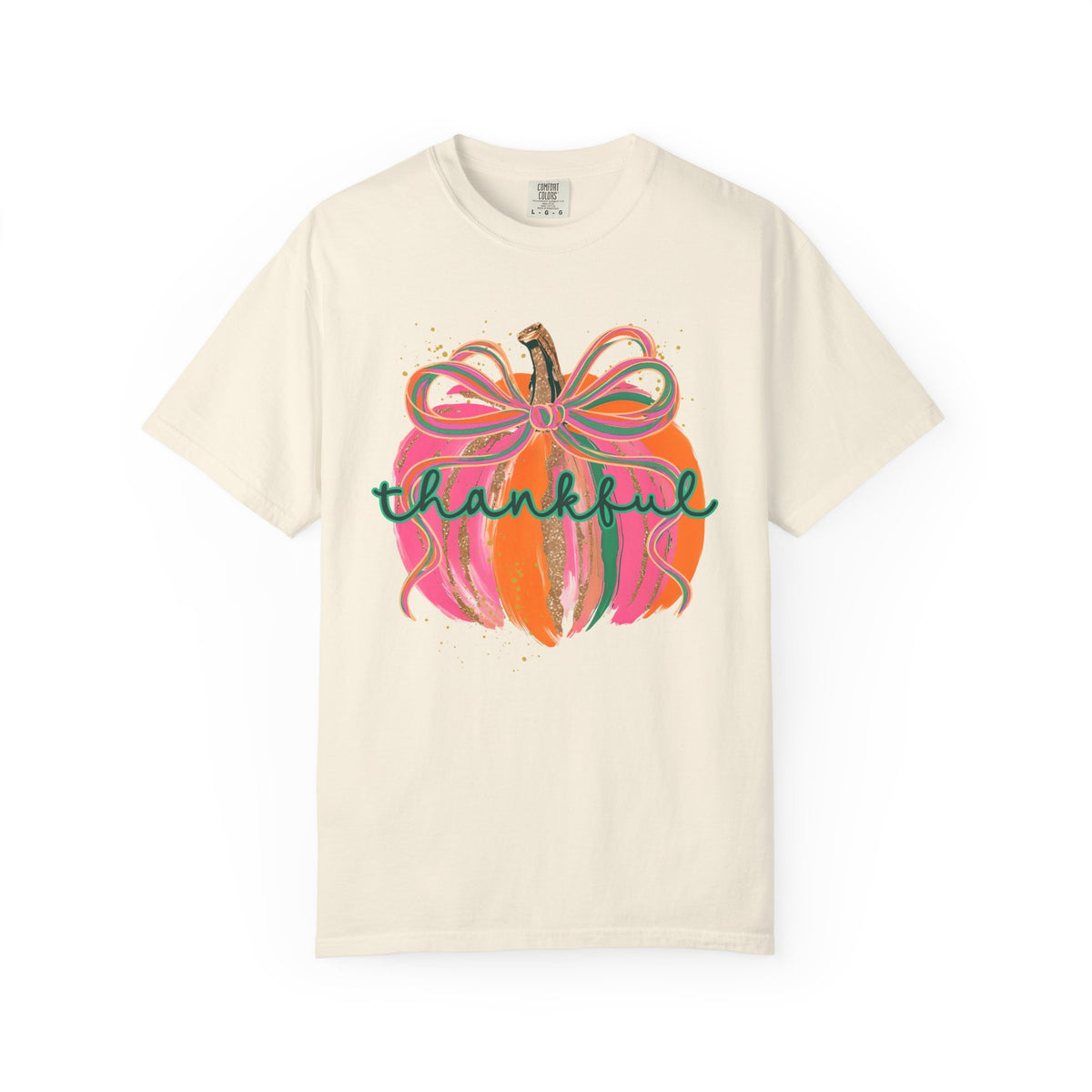 Thankful Colorful Pumpkin T-Shirt