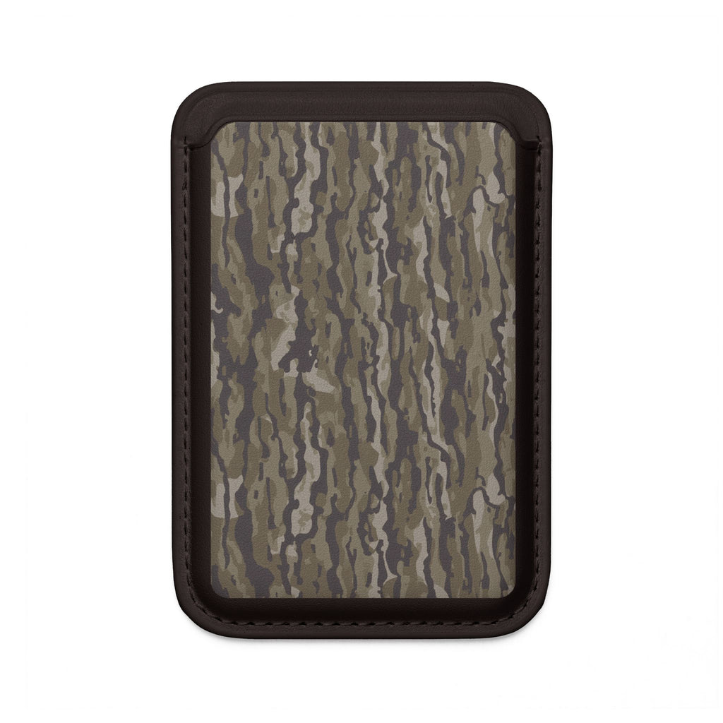 Camo Bark MagSafe Wallet — Magnetic Card Holder for Phones