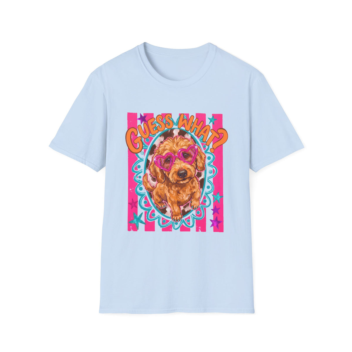 Doodlebug Retro Goldendoodle Graphic