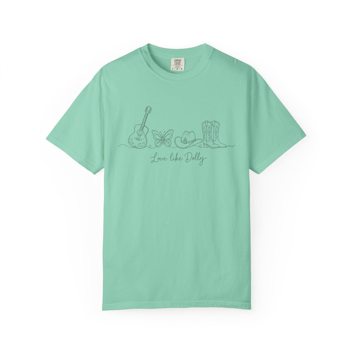 Vintage Line Art Music Tee — "I am like jazz"