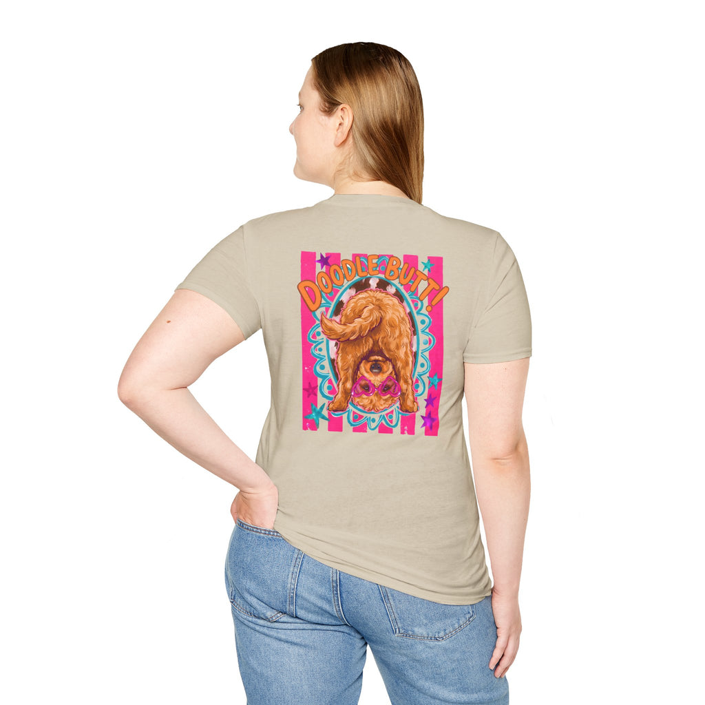 Doodlebug Retro Goldendoodle Graphic