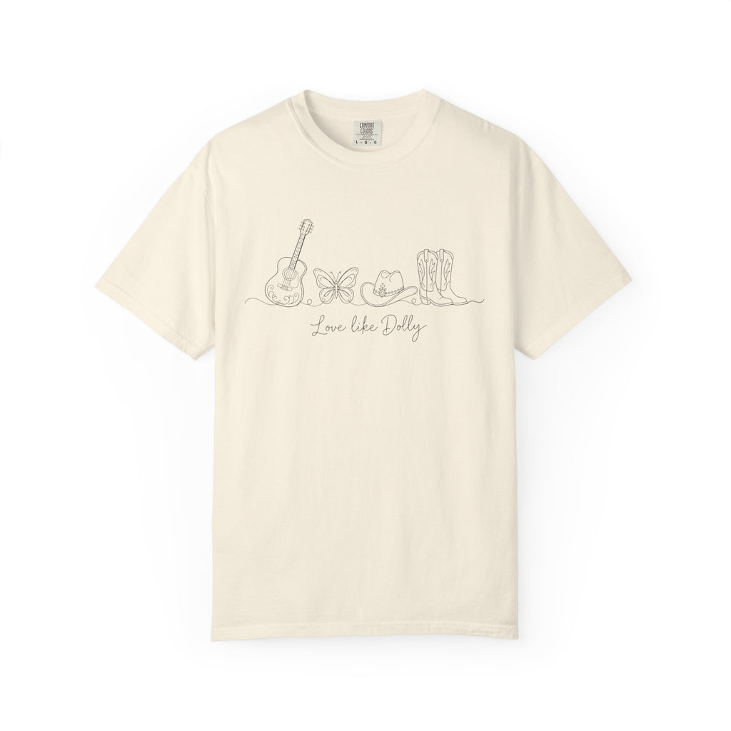 Vintage Line Art Music Tee — "I am like jazz"