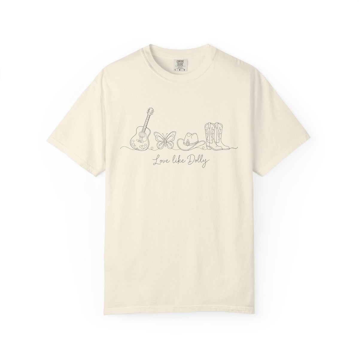 Vintage Line Art Music Tee — "I am like jazz"