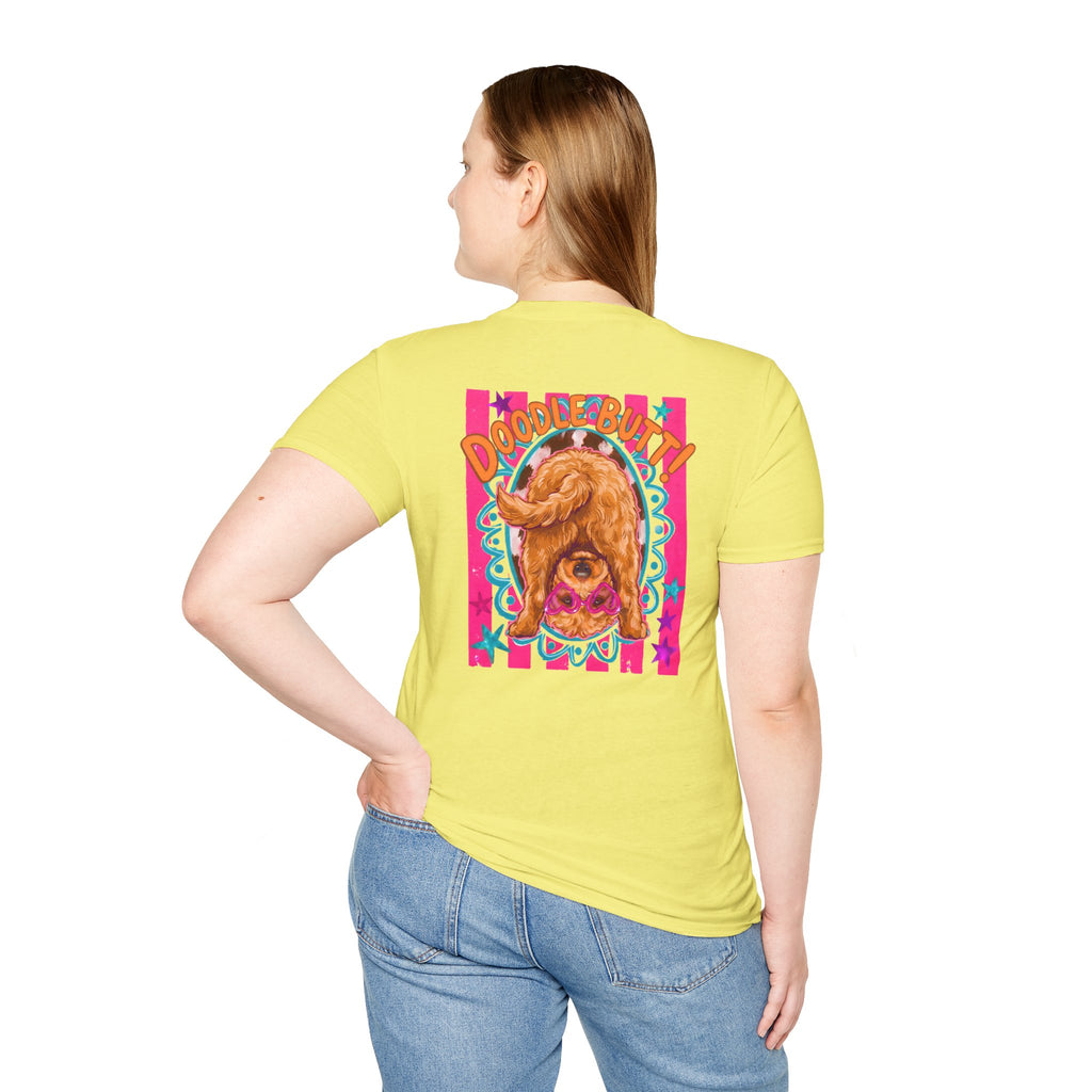 Doodlebug Retro Goldendoodle Graphic