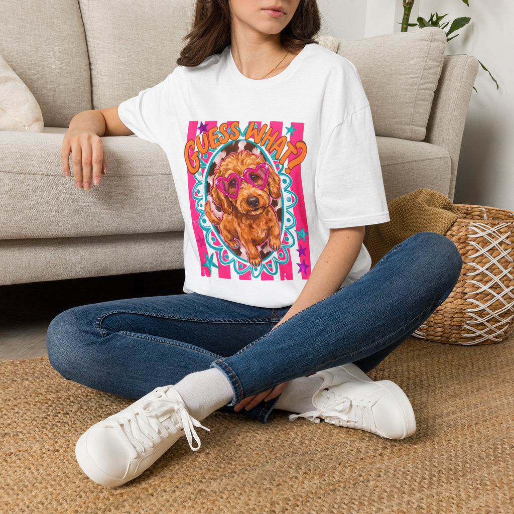 Doodlebug Retro Goldendoodle Graphic