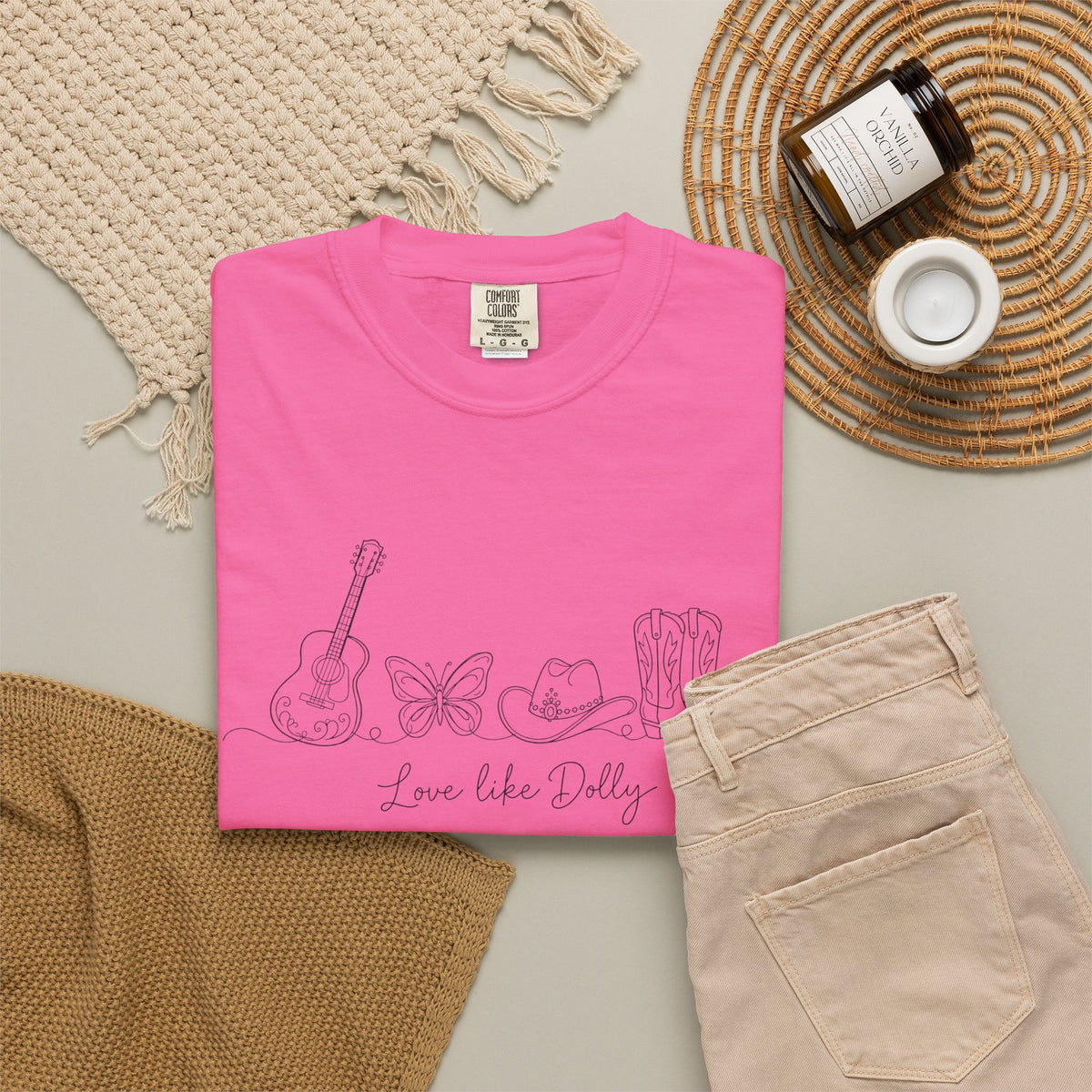 Vintage Line Art Music Tee — "I am like jazz"