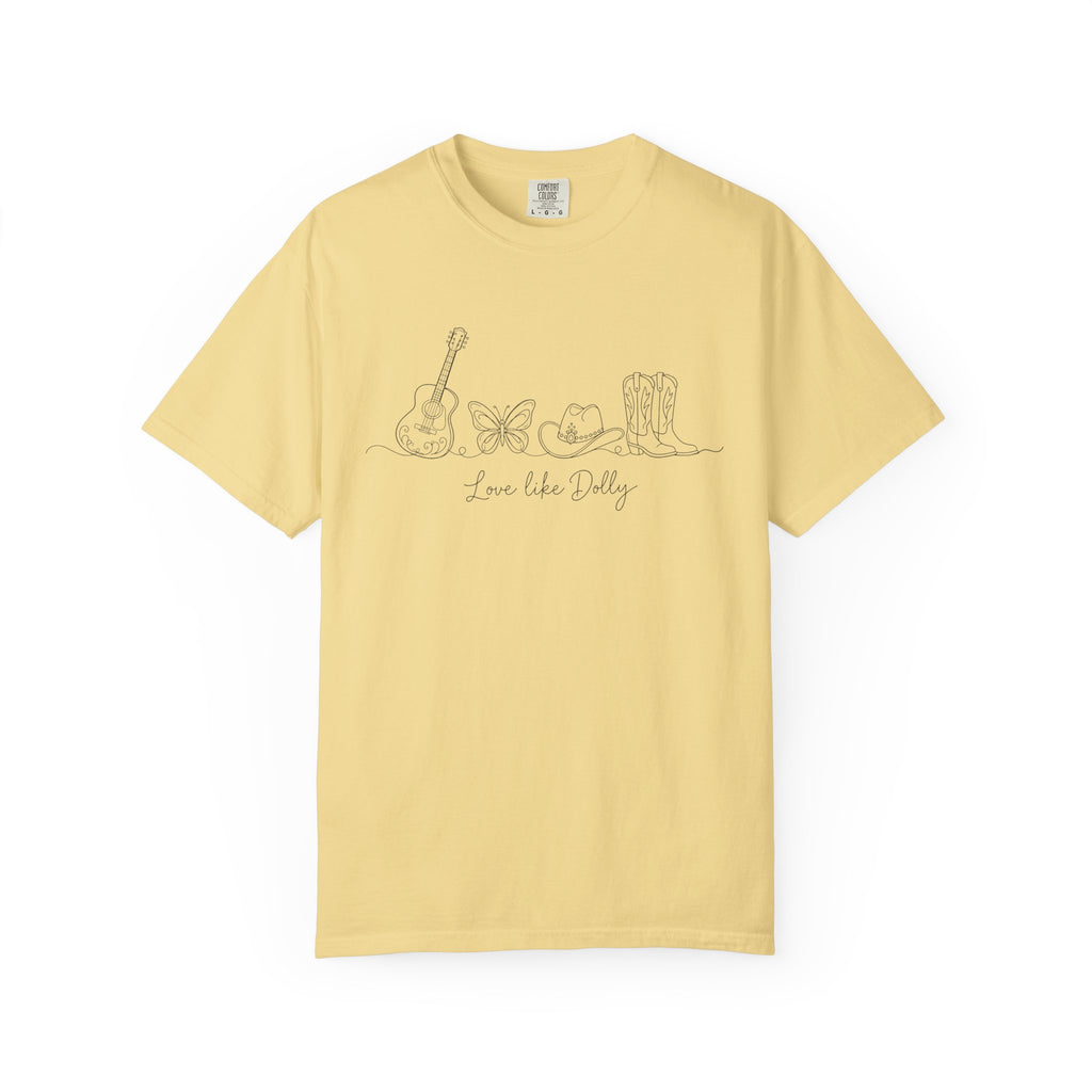 Vintage Line Art Music Tee — "I am like jazz"