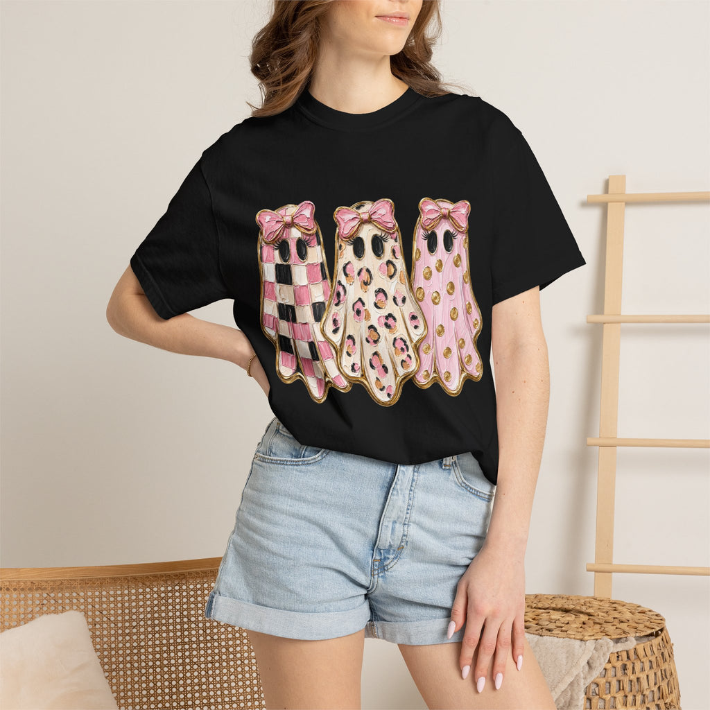 Cute Pink Ghost Trio T-Shirt