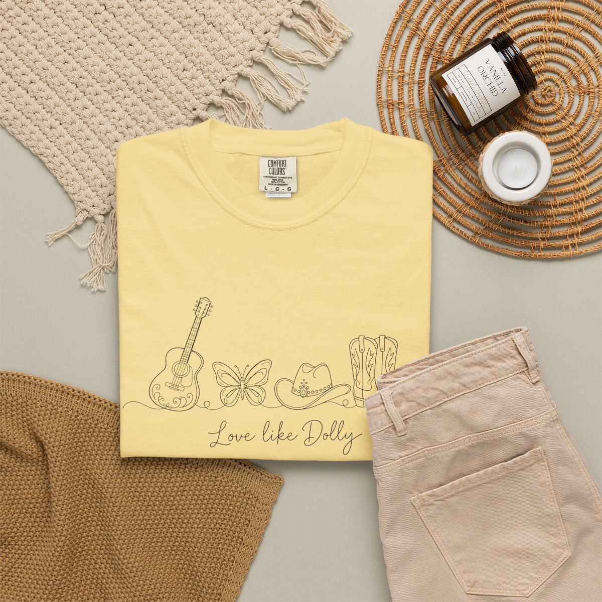 Vintage Line Art Music Tee — "I am like jazz"