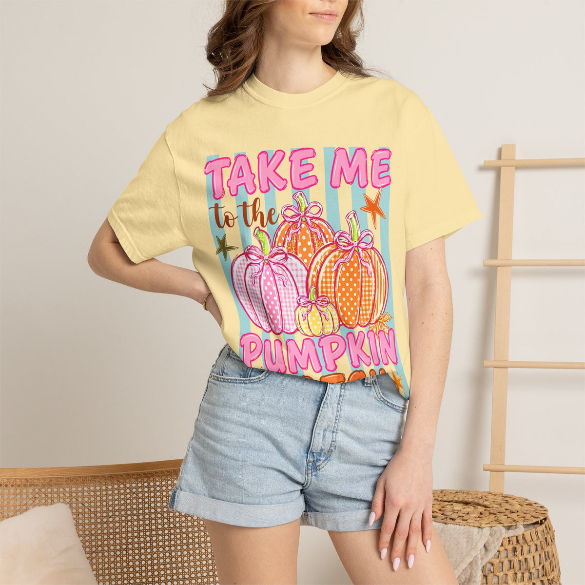 "Take Me to the Pumpkin Patch" Autumn Tee