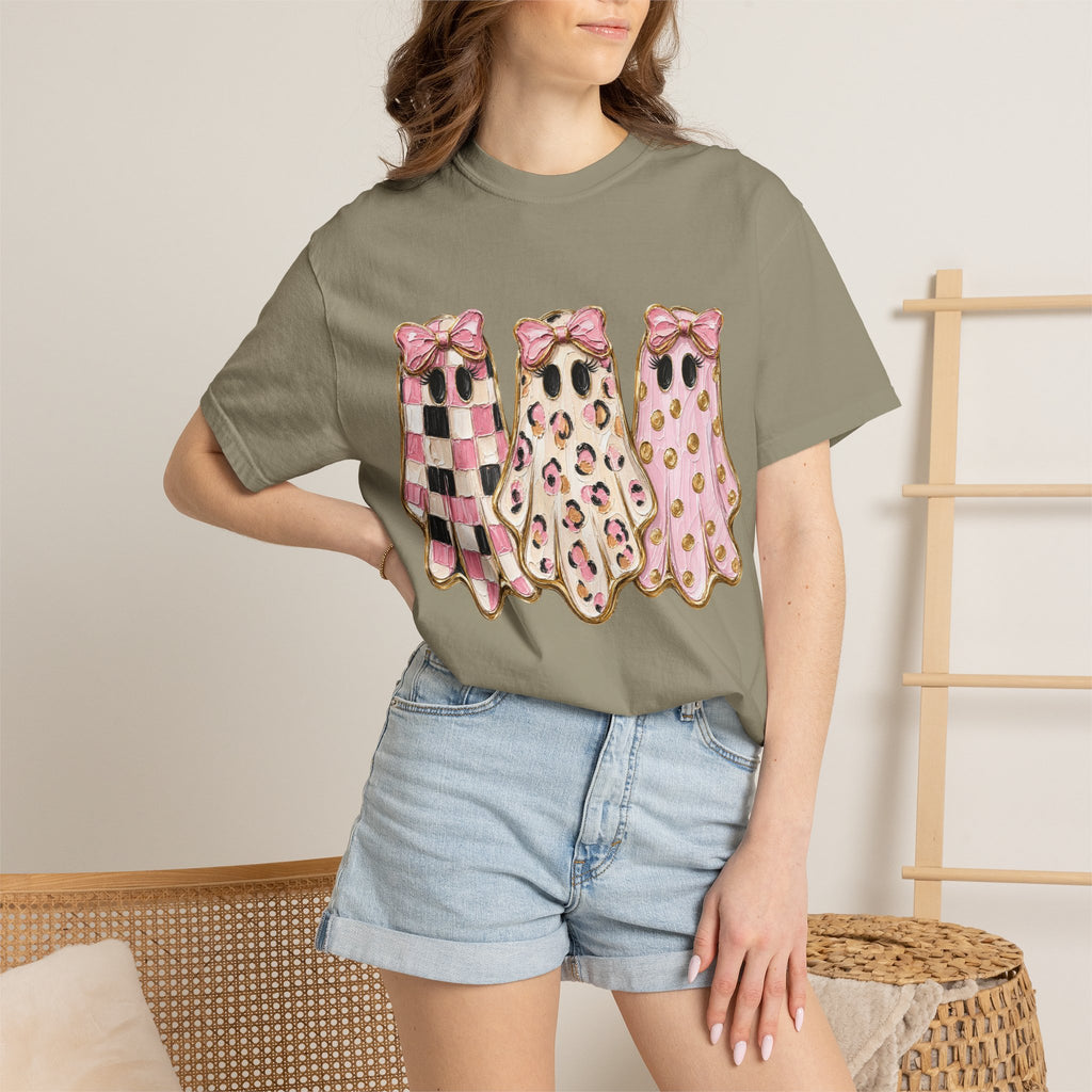 Cute Pink Ghost Trio T-Shirt