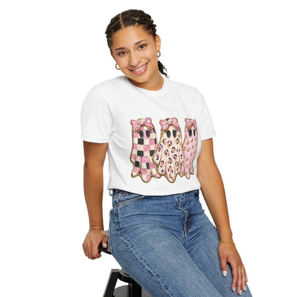 Cute Pink Ghost Trio T-Shirt