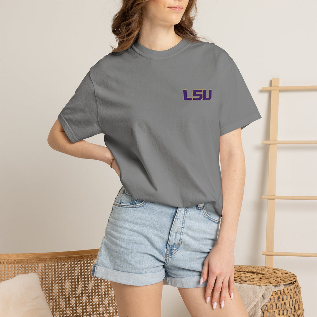 LSU Tigers Graphic T-Shirt — College Football Fan Tee