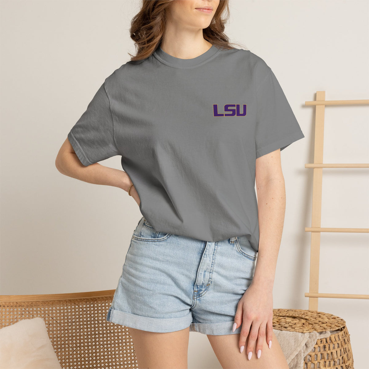 LSU Tigers Graphic T-Shirt — College Football Fan Tee