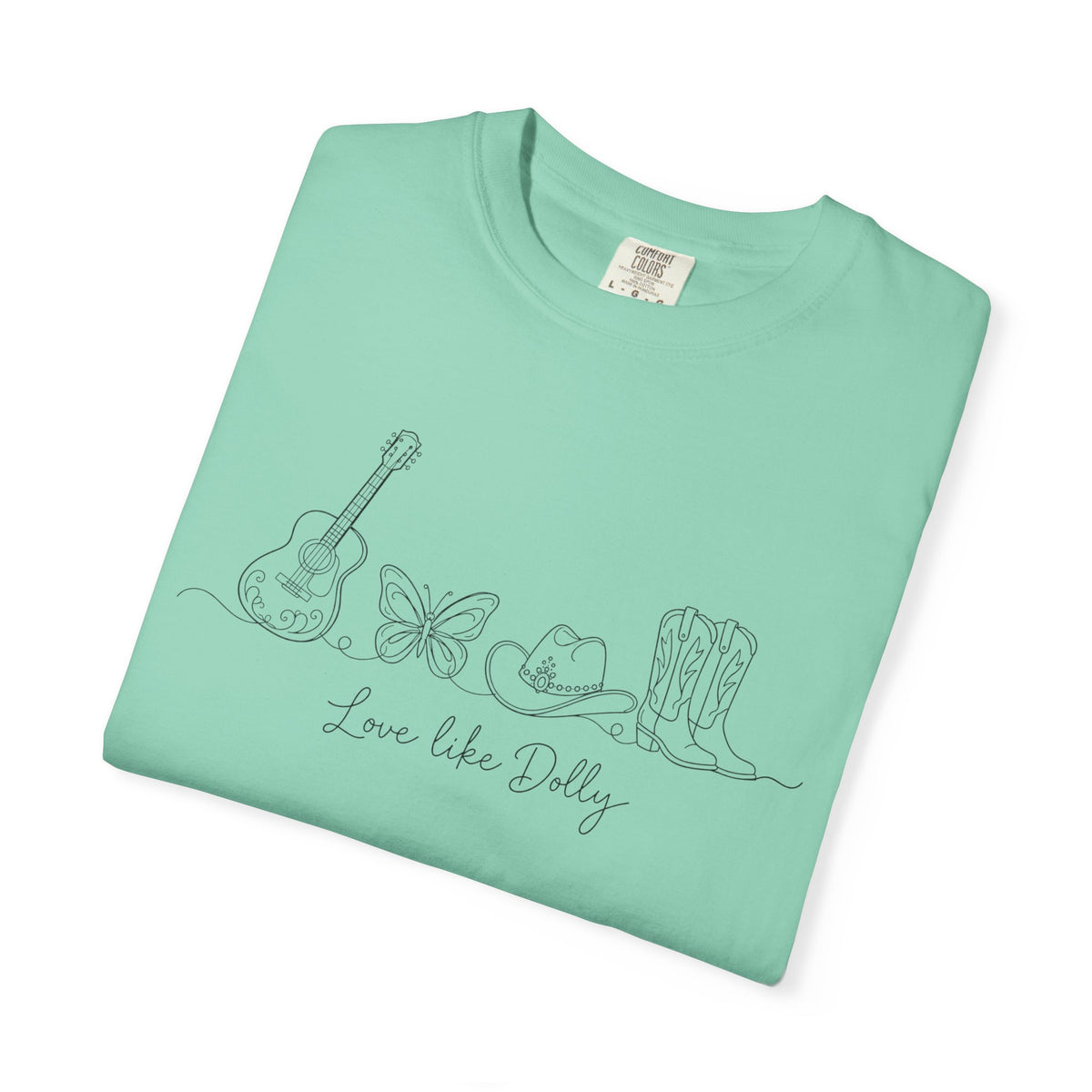 Vintage Line Art Music Tee — "I am like jazz"