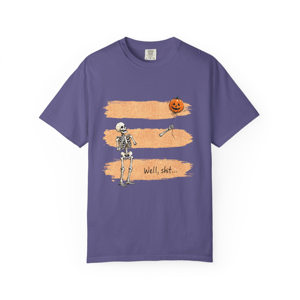 "Well, shit..." Funny Pumpkin Fall Tee