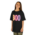 Colorful "BOO" Ghostly Letters - Kids Halloween Tee