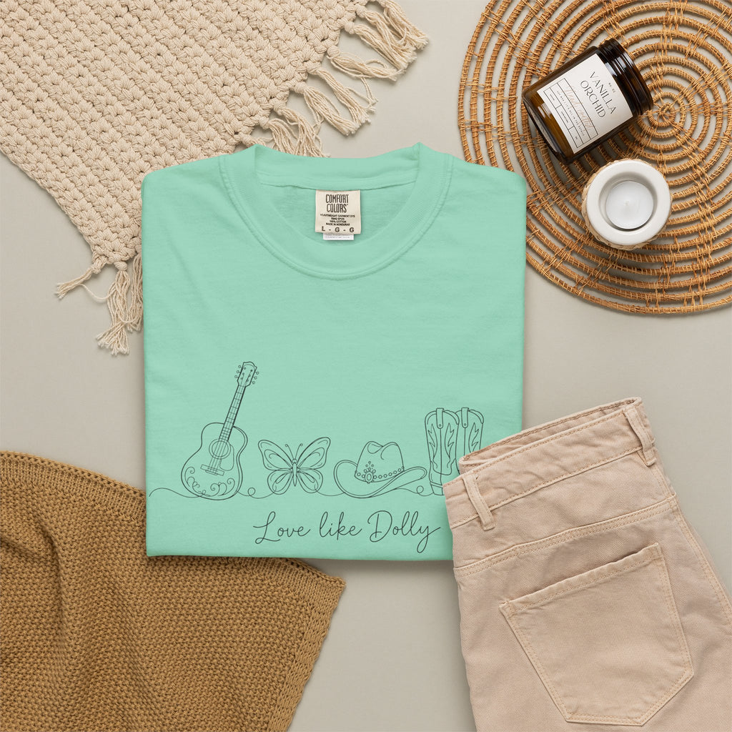 Vintage Line Art Music Tee — "I am like jazz"