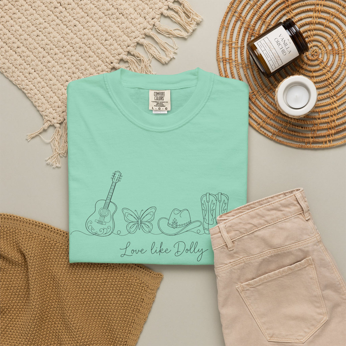 Vintage Line Art Music Tee — "I am like jazz"