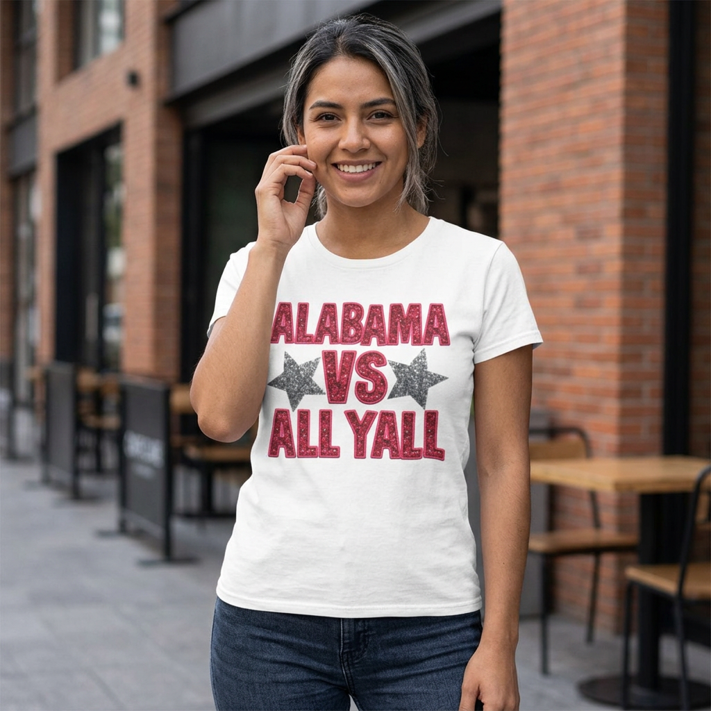 Alabama Vs All Y’all T-Shirt — College Game Day Tee