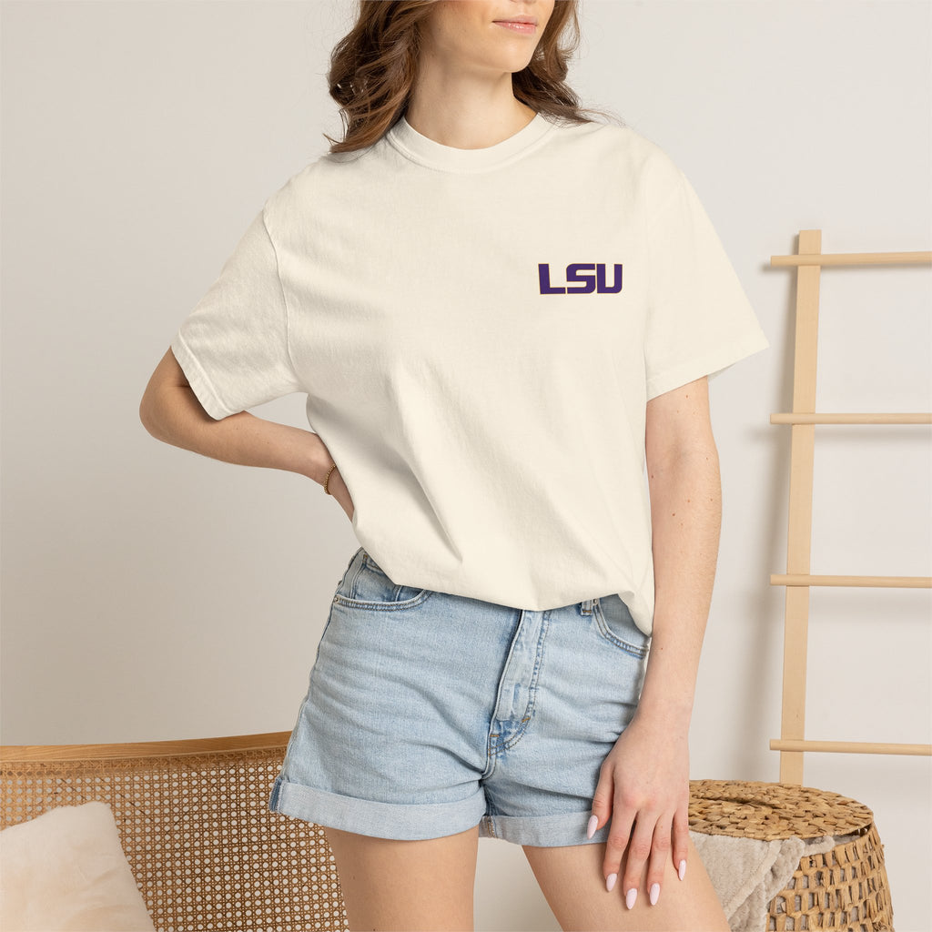LSU Tigers Graphic T-Shirt — College Football Fan Tee