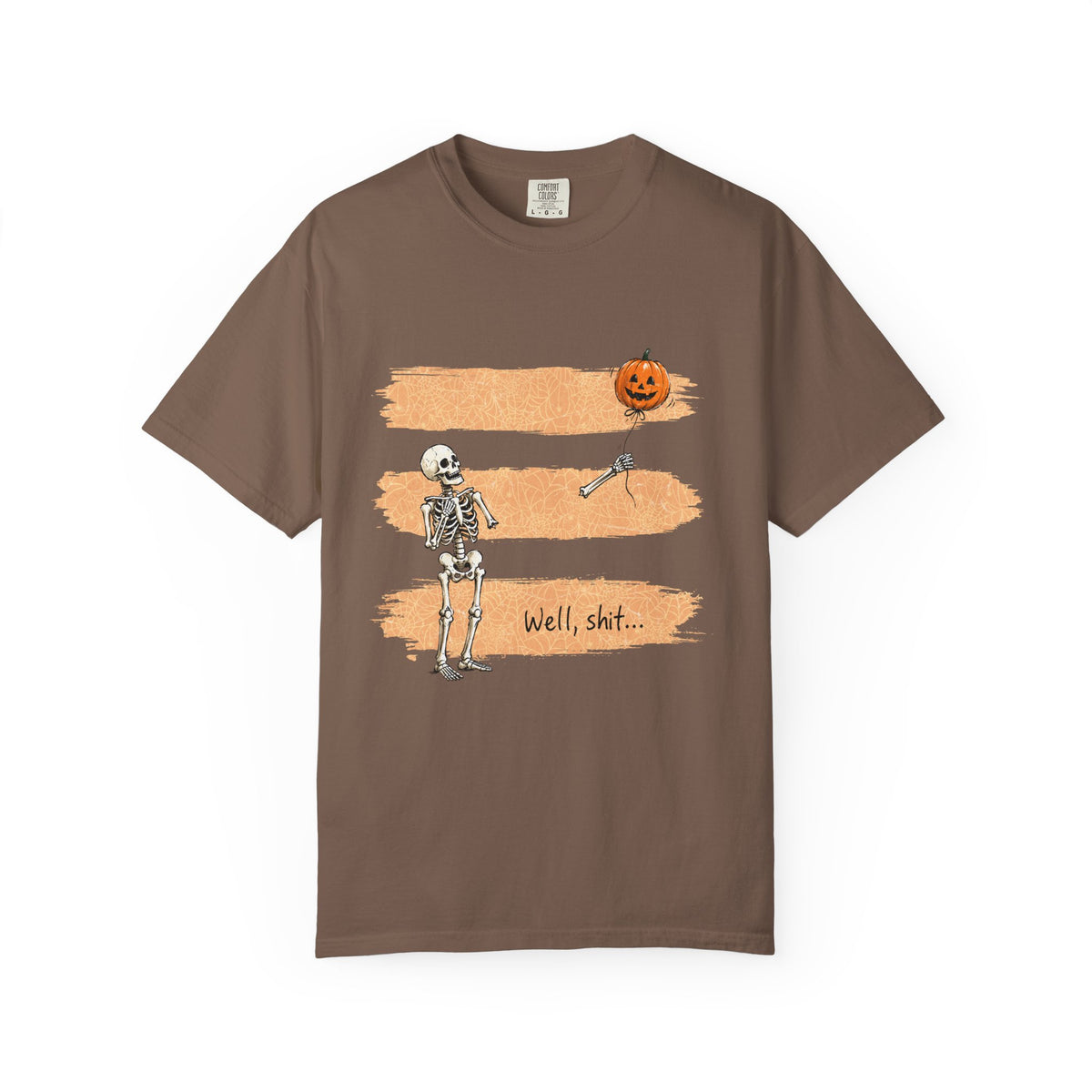 "Well, shit..." Funny Pumpkin Fall Tee