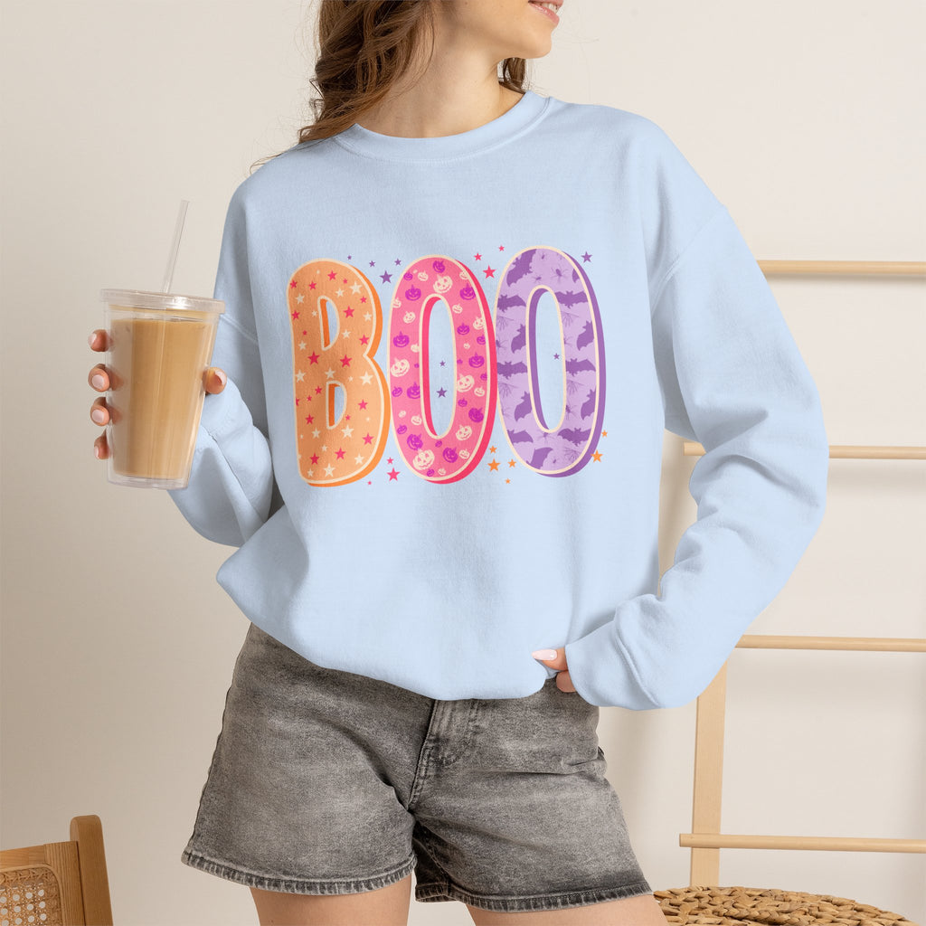 Halloween 'Boo' Crewneck Sweatshirt