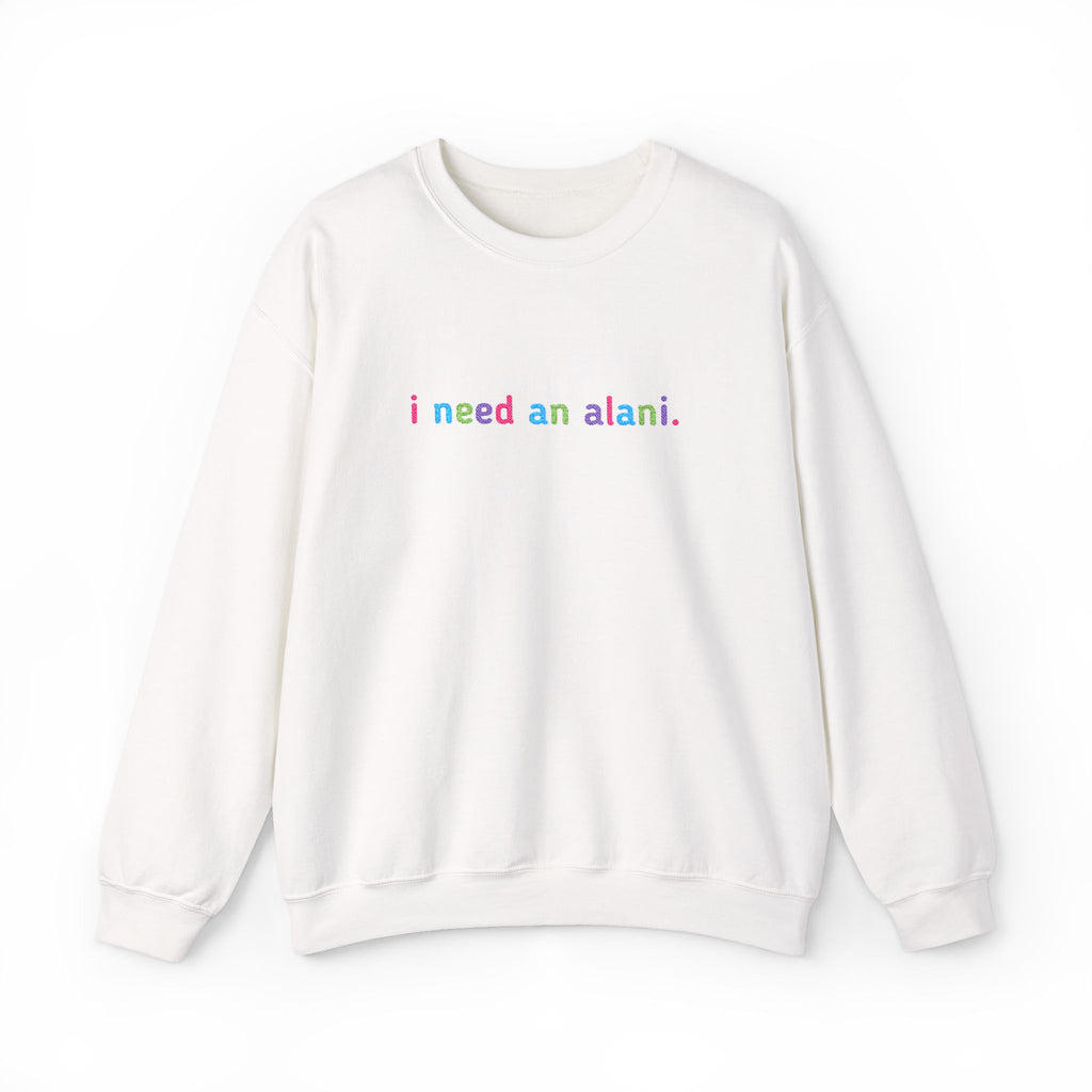 I need an alani. Embroidered Sweatshirt