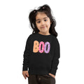 Toddler Sweatshirt - Cute "BOO" Halloween Crewneck for Kids