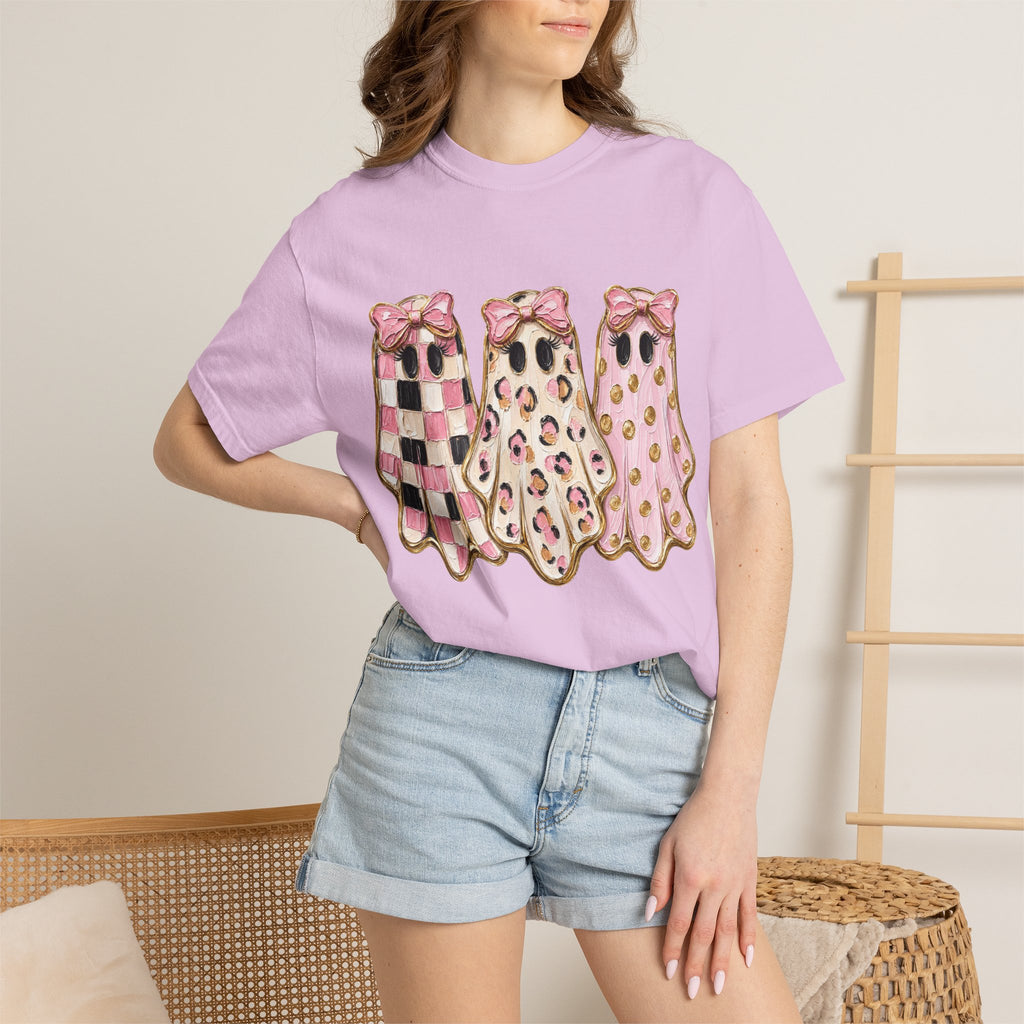 Cute Pink Ghost Trio T-Shirt