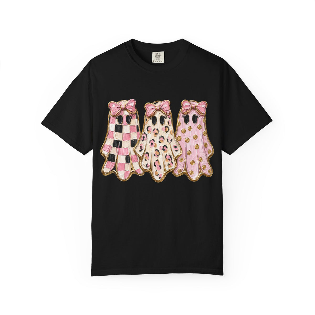 Cute Pink Ghost Trio T-Shirt
