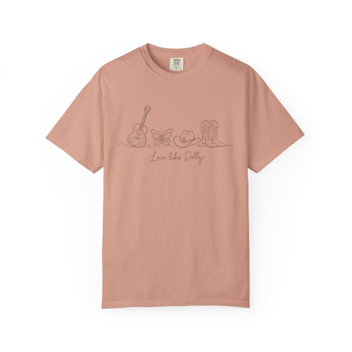 Vintage Line Art Music Tee — "I am like jazz"