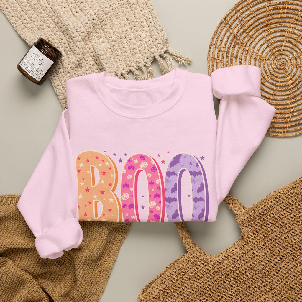 Halloween 'Boo' Crewneck Sweatshirt