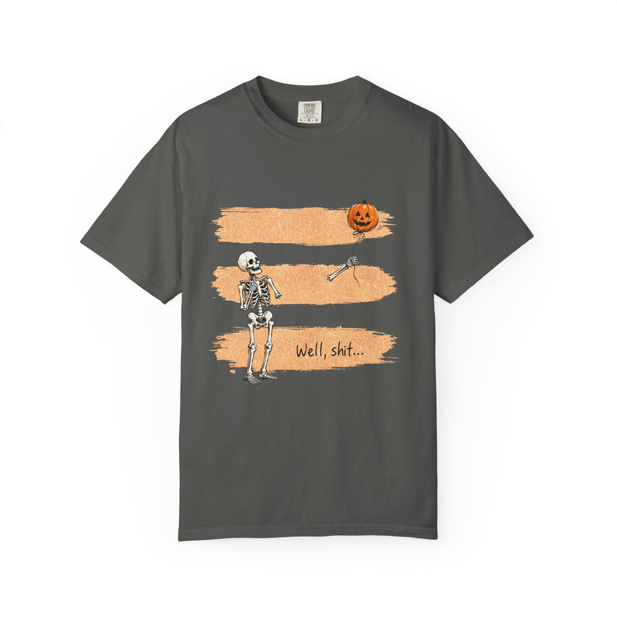 "Well, shit..." Funny Pumpkin Fall Tee