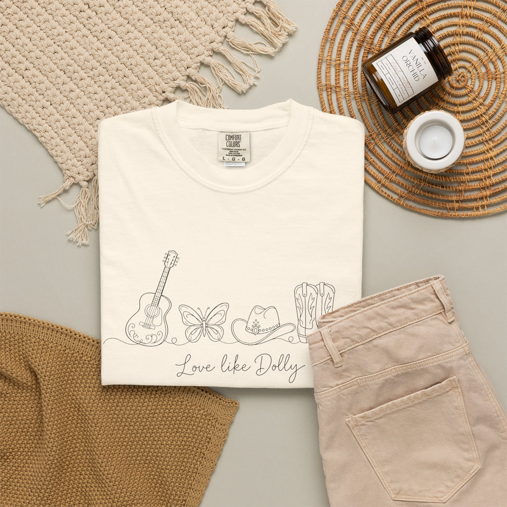 Vintage Line Art Music Tee — "I am like jazz"