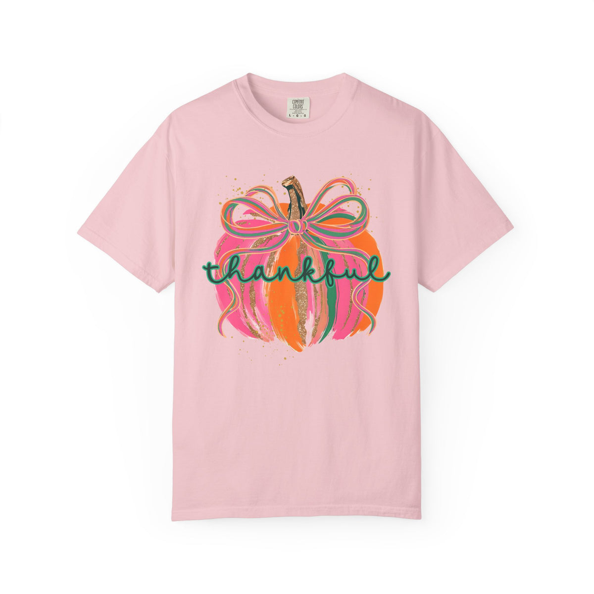 Thankful Colorful Pumpkin T-Shirt