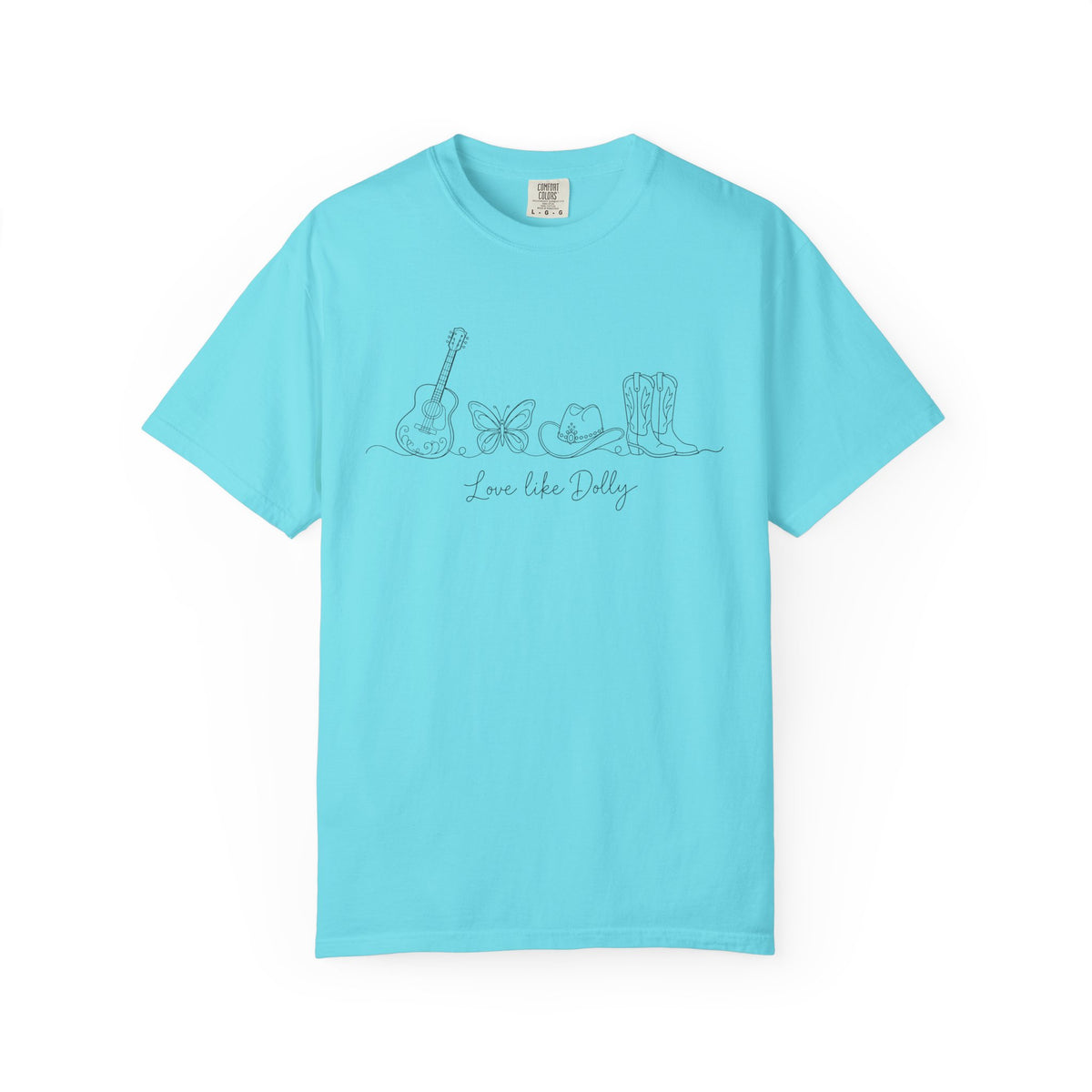 Vintage Line Art Music Tee — "I am like jazz"
