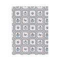 Autumn Patchwork Pumpkin Plush Blanket