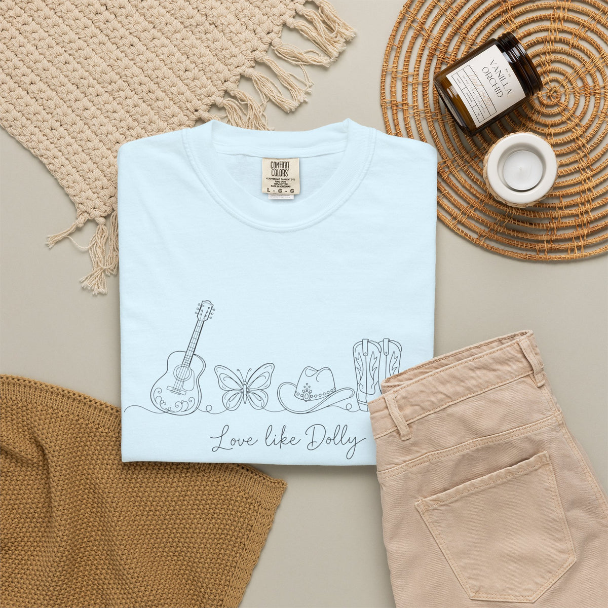 Vintage Line Art Music Tee — "I am like jazz"