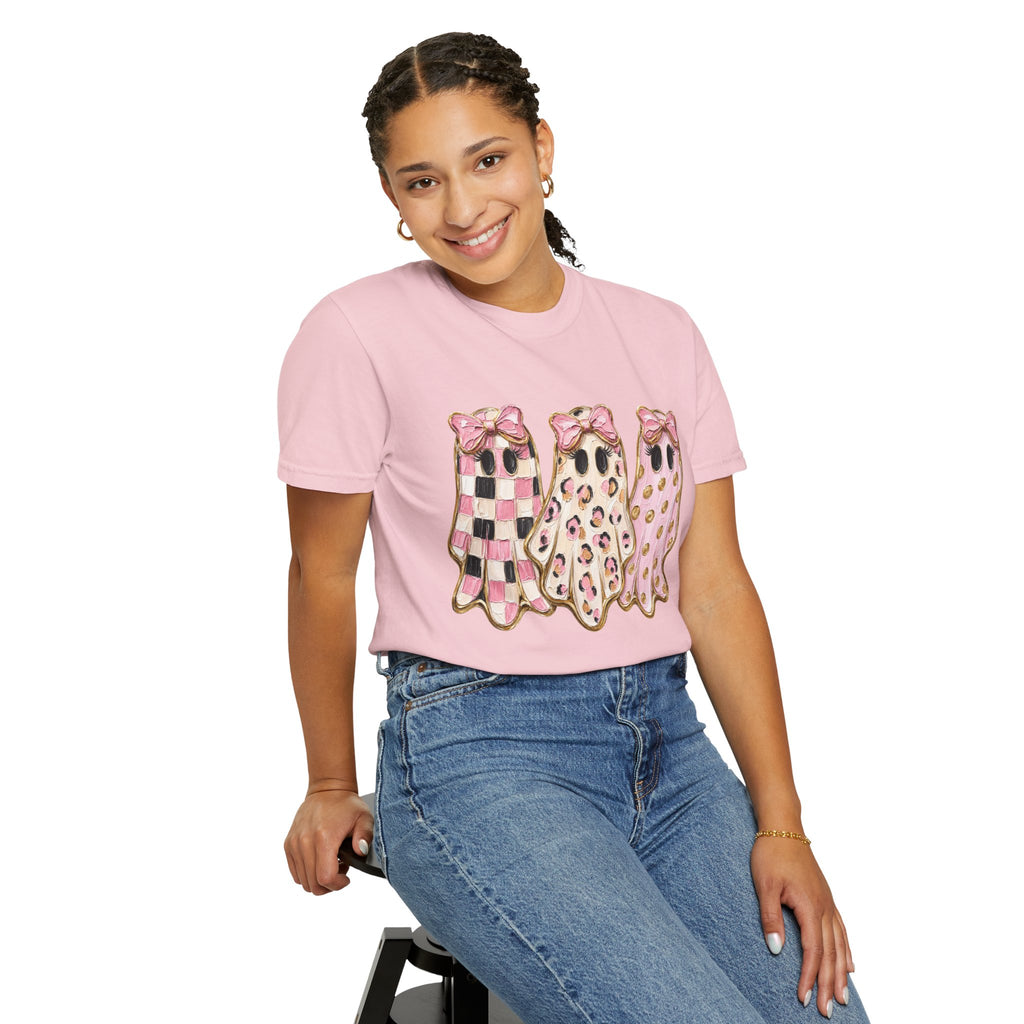 Cute Pink Ghost Trio T-Shirt
