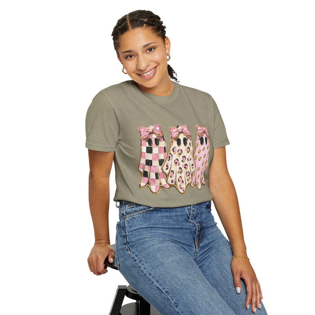 Cute Pink Ghost Trio T-Shirt