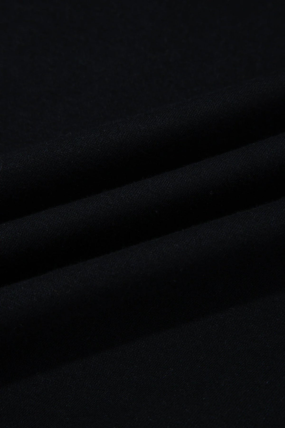 Solid Mock Neck Drop Shoulder Oversize Sweatshirt