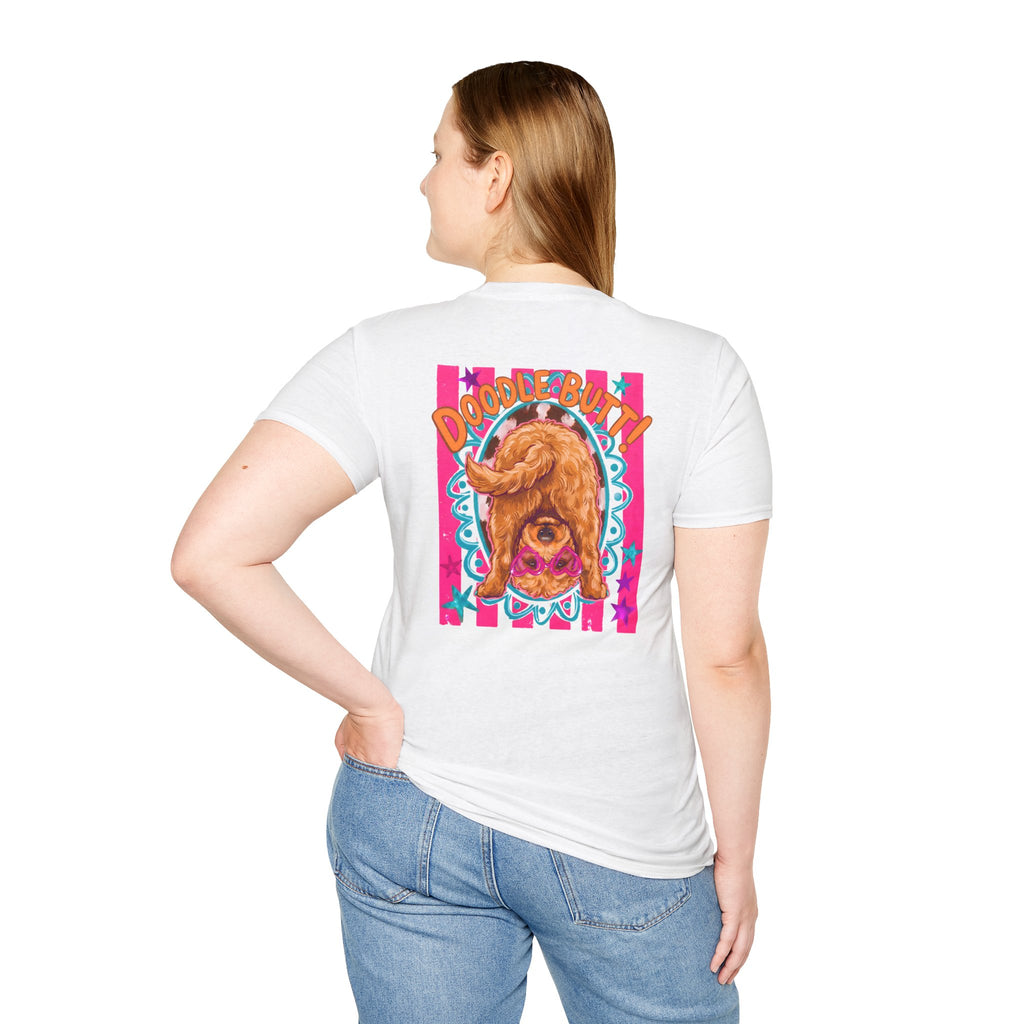 Doodlebug Retro Goldendoodle Graphic
