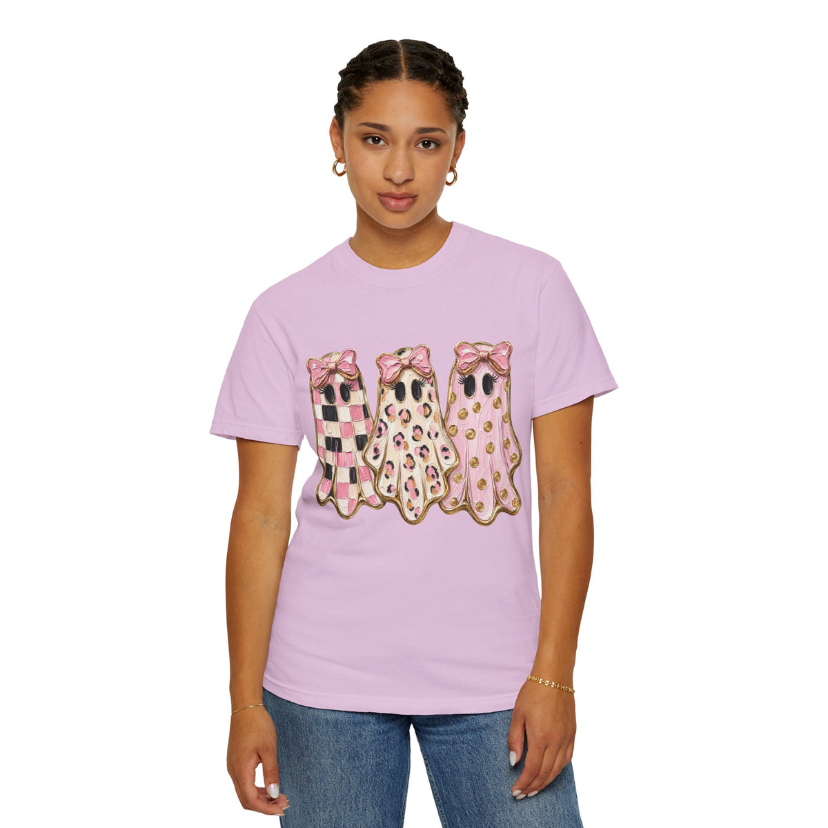 Cute Pink Ghost Trio T-Shirt