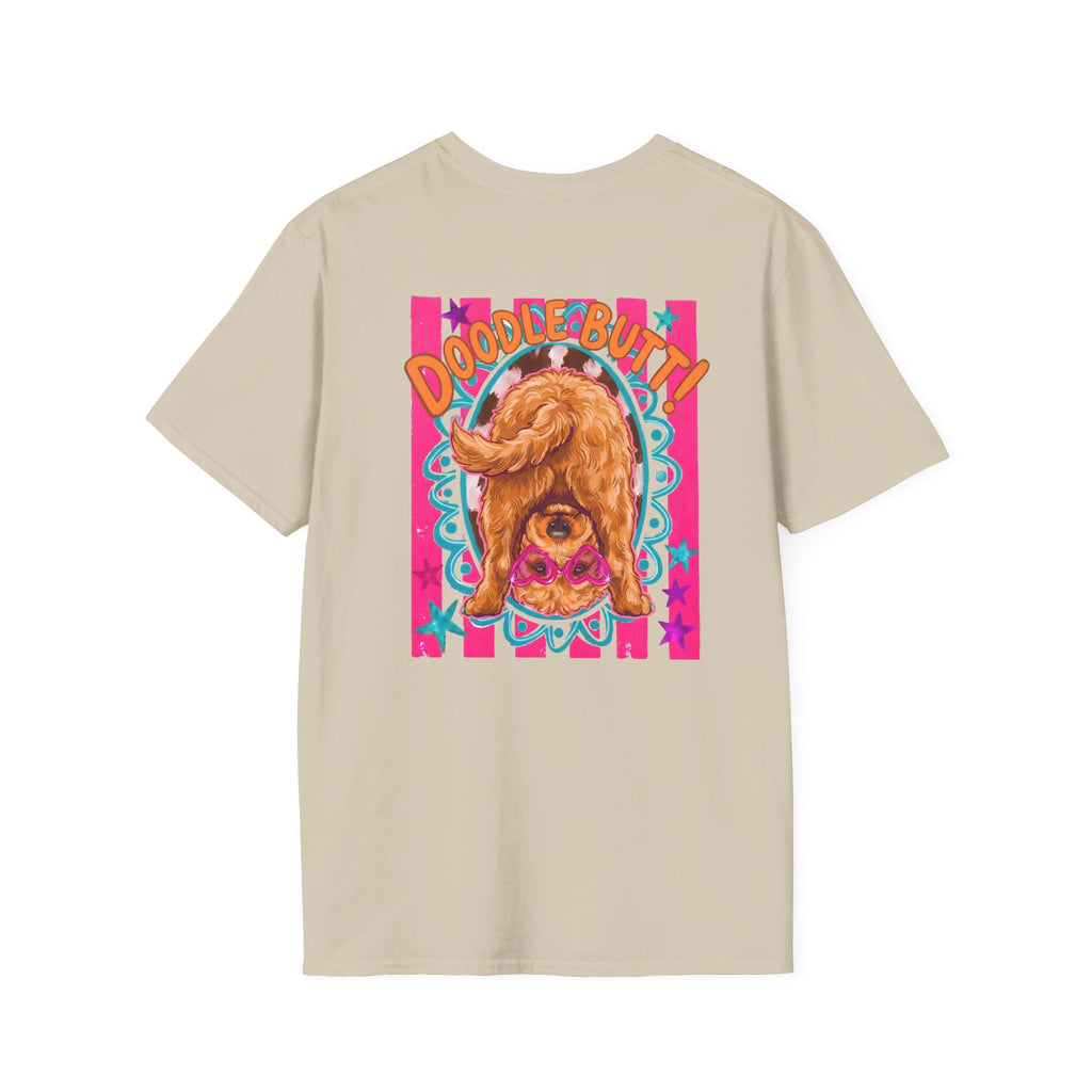 Doodlebug Retro Goldendoodle Graphic